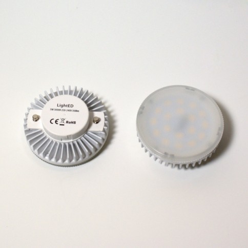 BUOKIDS flache LED Glühbirne GX53