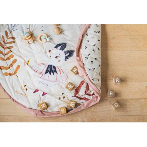 Spielzeugtasche & Krabbeldecke 3-in-1, Moulin Roty Après la pluie