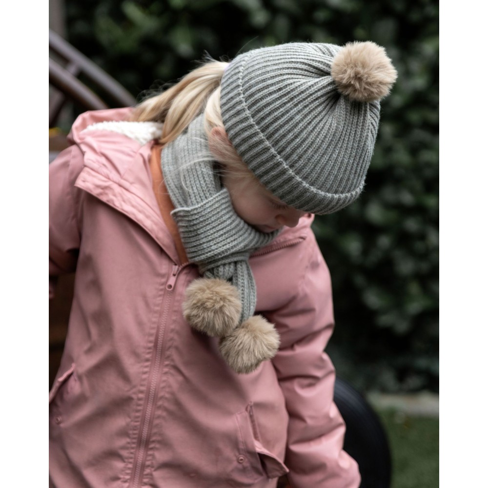 Baby's Only Mütze mit Pompon Cool, urban green