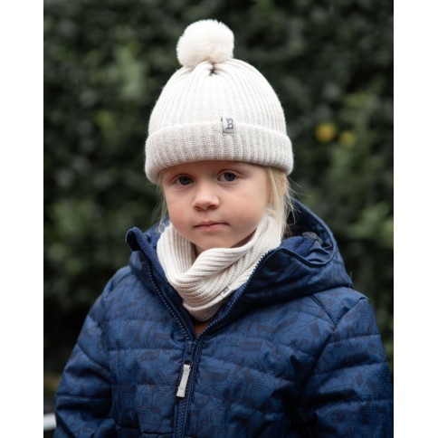 Baby's Only Schal mit Pompon Cool, ecru