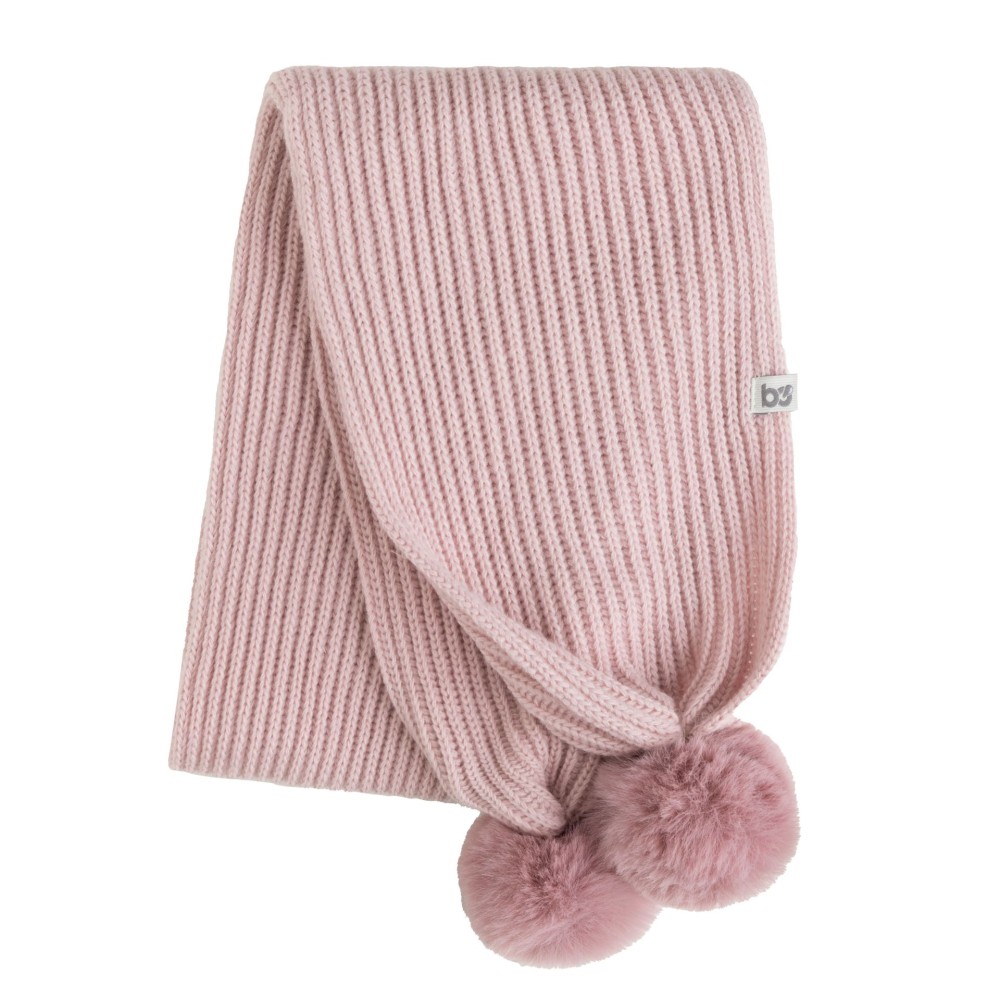 Baby's Only Schal mit Pompon Cool, alt rosa