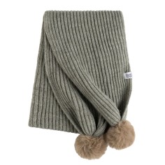 Baby's Only Schal mit Pompon Cool, urban green