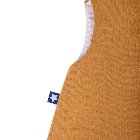 Julius Zöllner Schlafsack Jumper Musselin, Zimt