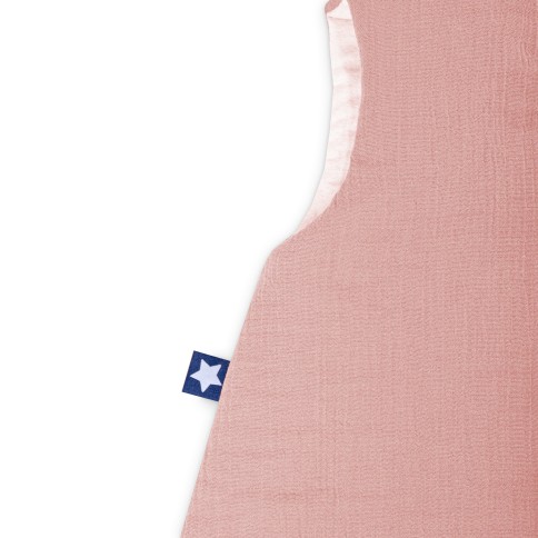 Julius Zöllner Schlafsack Jumper Musselin, Dusty Rose
