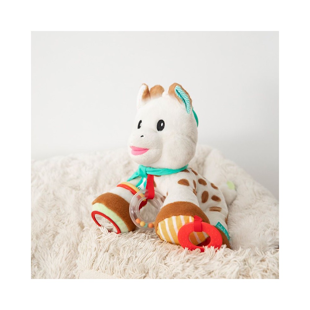 Sophie la girafe Kuscheltier + Activity-Spielzeug Giraffe / Plüsch / 23 cm