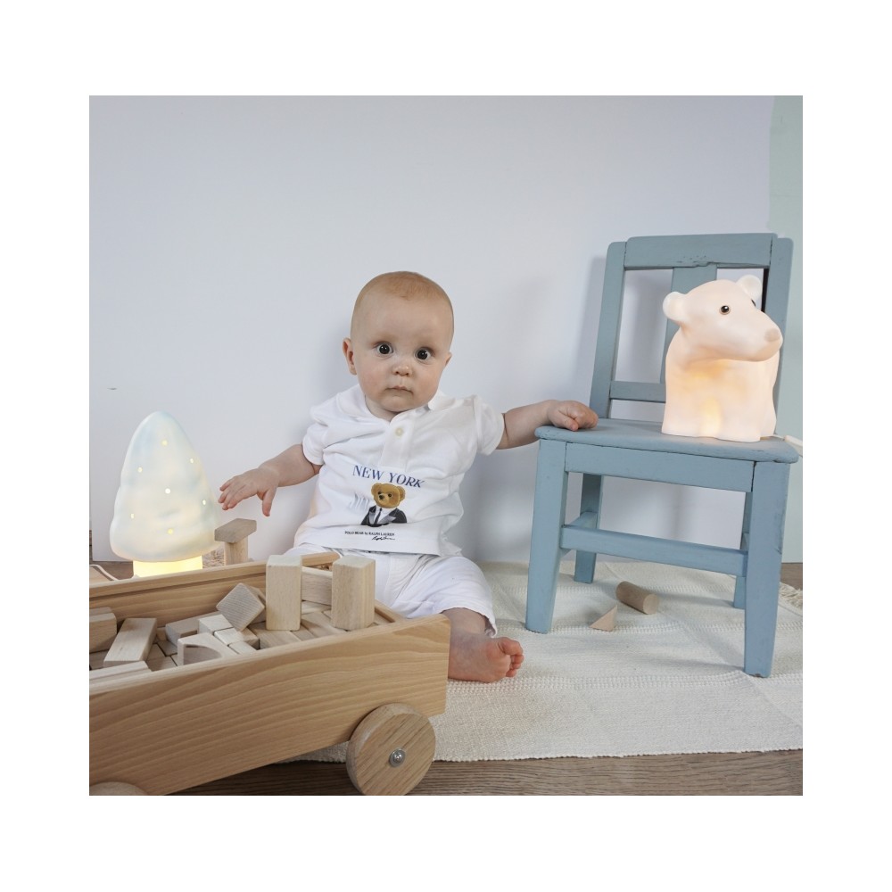 Nachttisch Lampe, Ernest der Eisbär