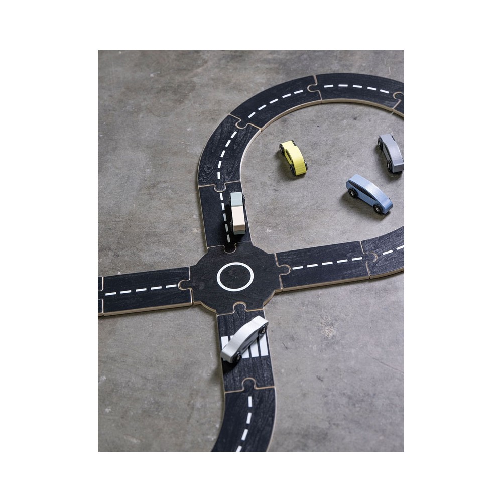 Autoralley mit 5 Autos