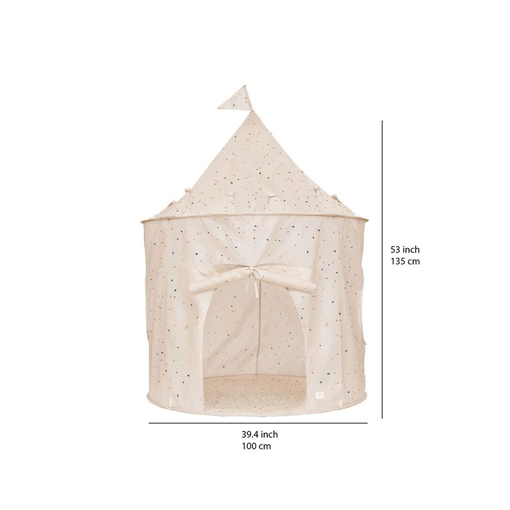 Spielzelt, Terrazzo/ Beige