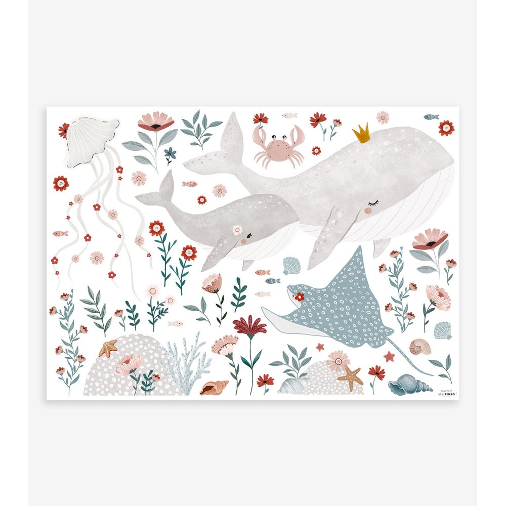 Wandsticker, Ocean Field