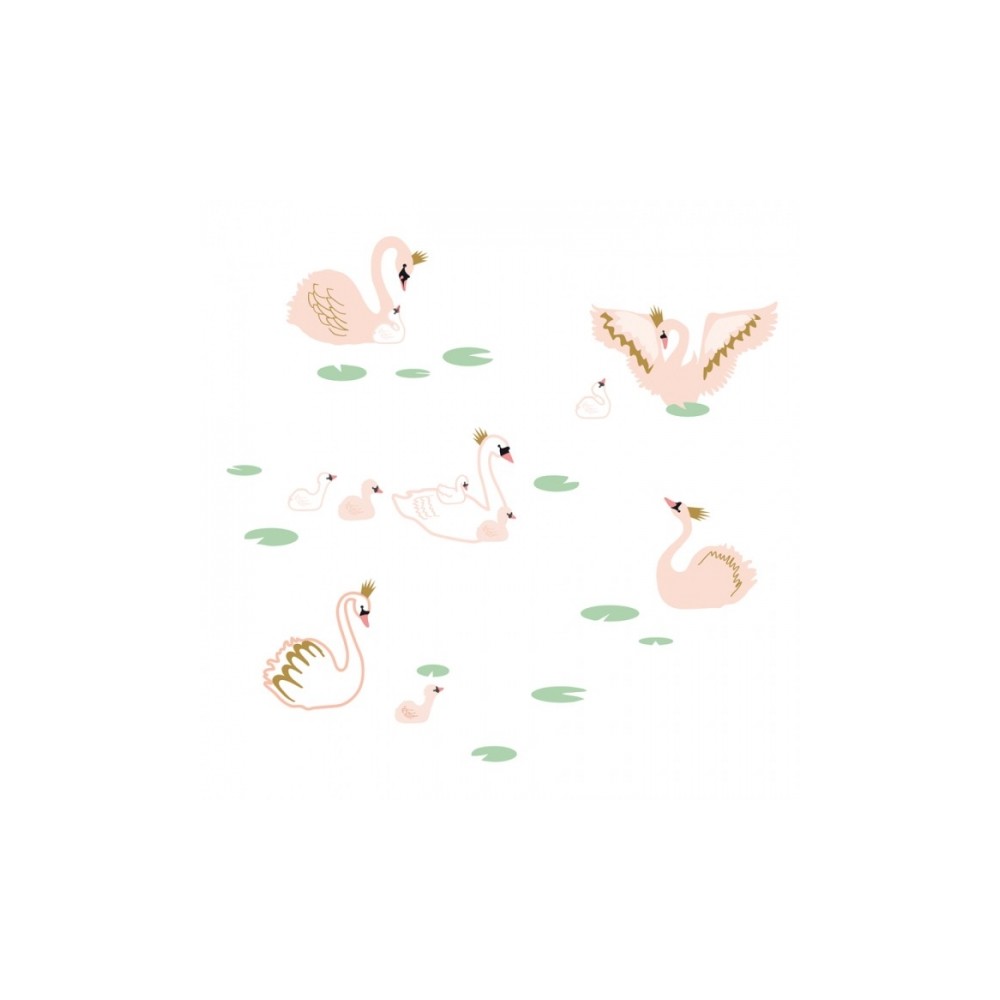 MIMIlou Wandsticker, Schwanensee