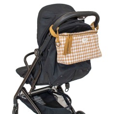 Kinderwagen Organizer gesteppt, Gingham