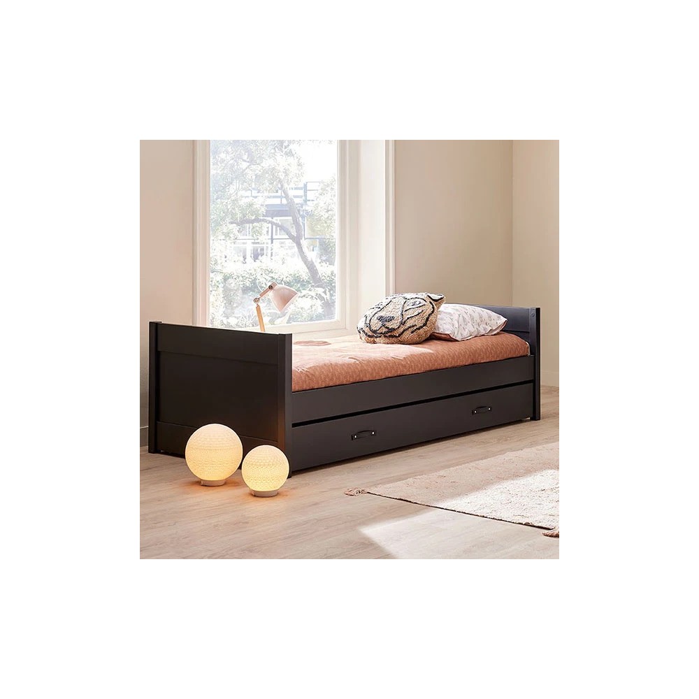 Einzelbett Black Edition