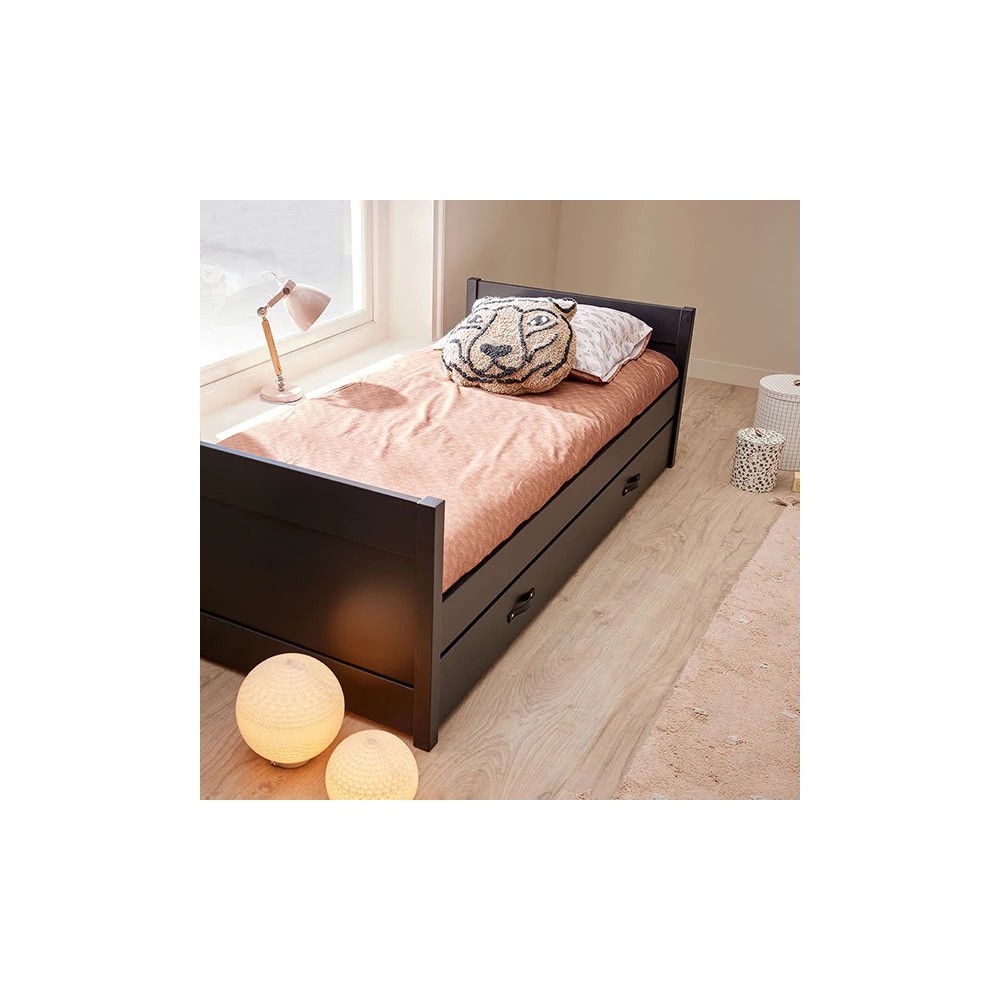 Einzelbett Black Edition