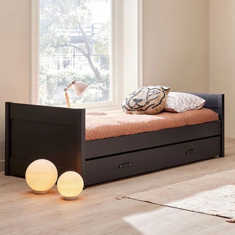 Cool Kids Bettkasten für Einzelbett Black Edition