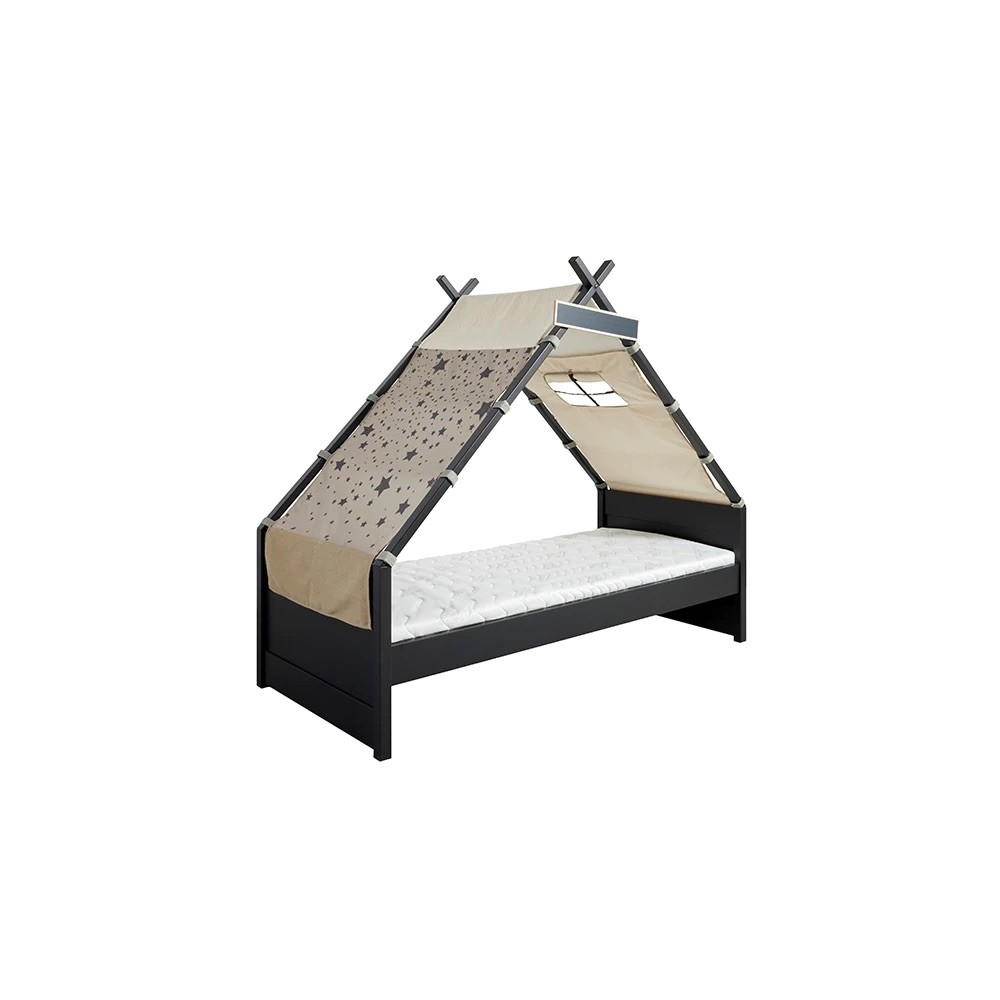 Cool Kids Tipi Bett Black Edition, Over the Moon