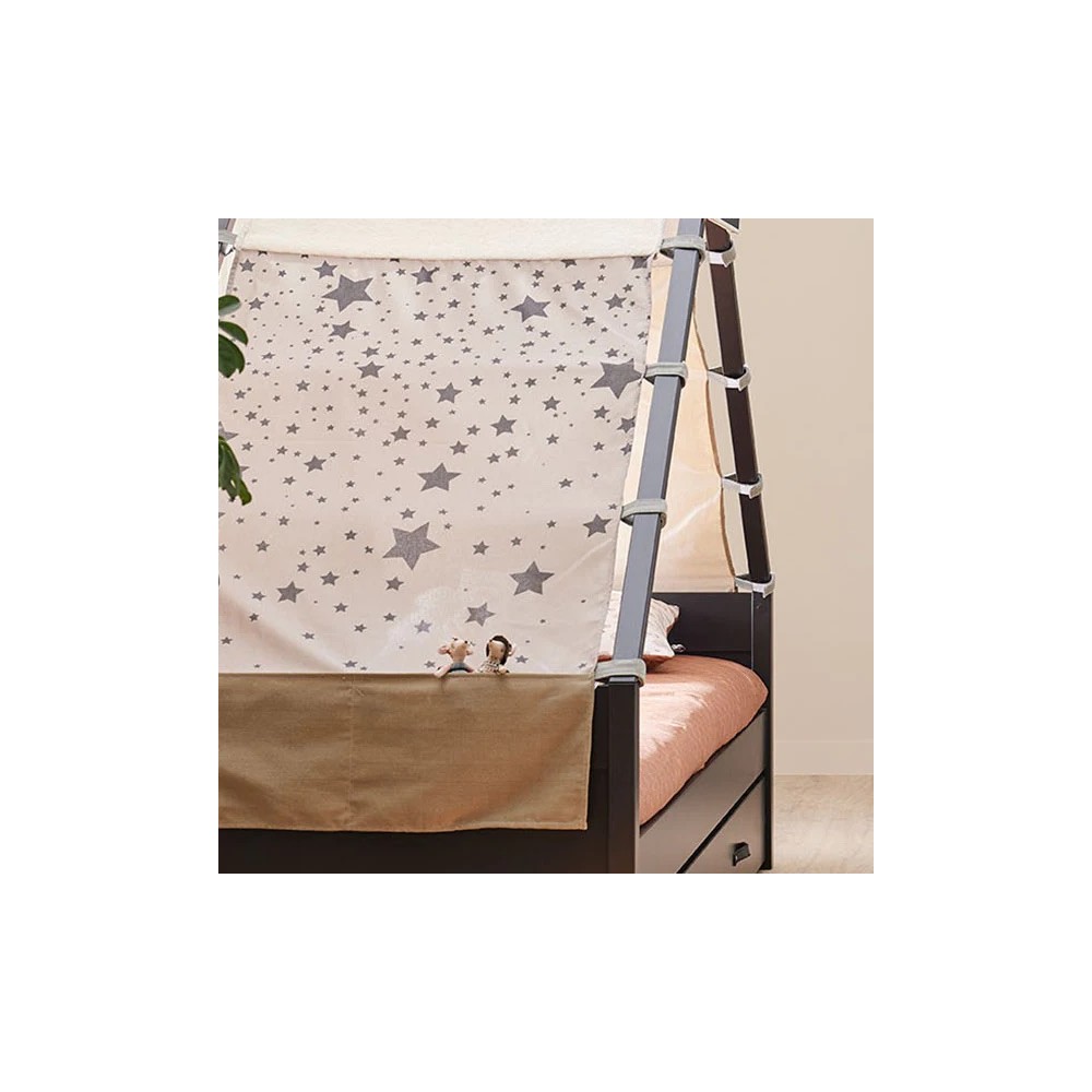 Cool Kids Tipi Bett Black Edition, Over the Moon