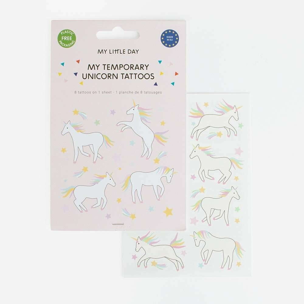 My Little Day Kinder-Tattoos, Einhorn