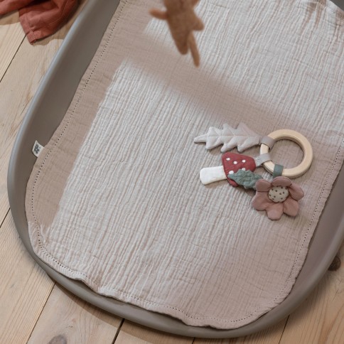 Topper für Wickelunterlage, Breeze Beige (2 Stk.)