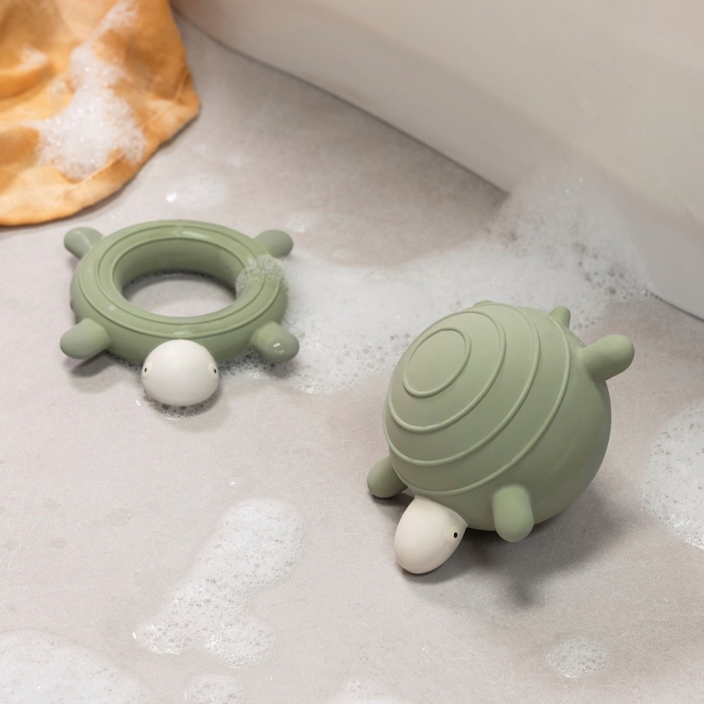 Badespielzeug Badeball, Schildkröte, Naturkautschuk