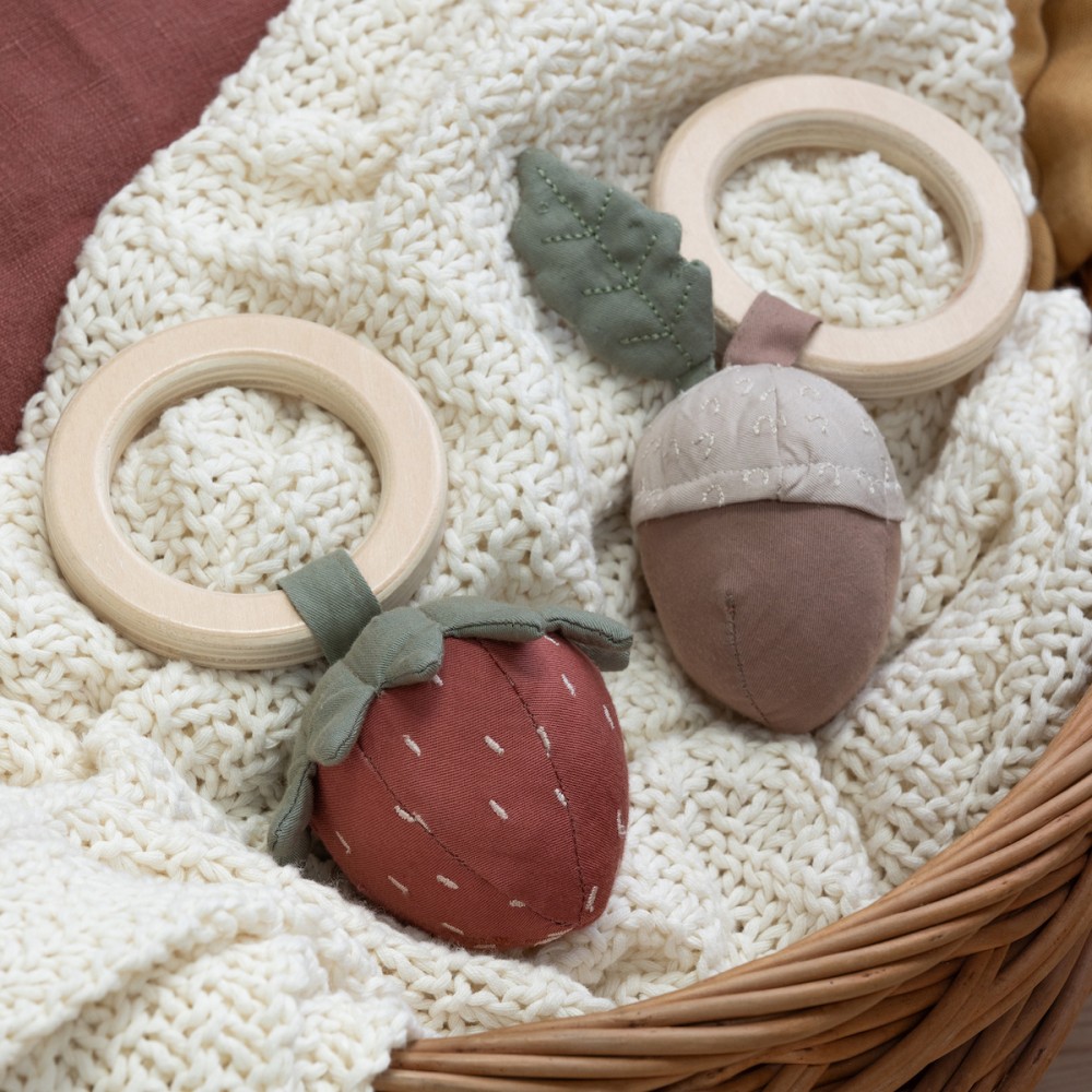 Sebra Rassel, Erdbeere, Bio-Baumwolle