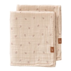 Einschlag- und Mulltuch (2er Pack), Berries