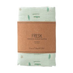 Einschlag- und Mulltuch (2er Pack), Surf Boy