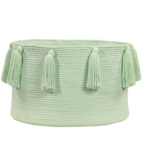 Lorena Canals Aufbewahrungskorb, Tassels Mint