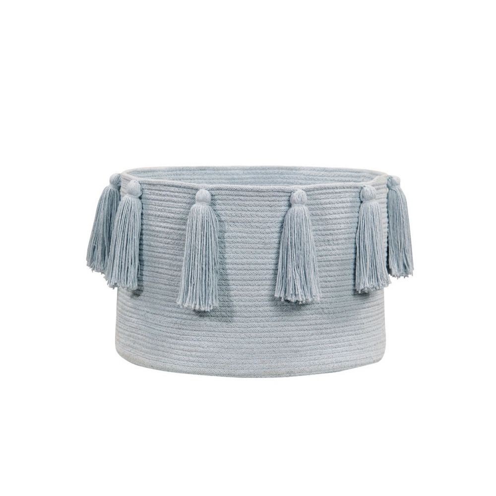 Panier de stockage, glands bleu