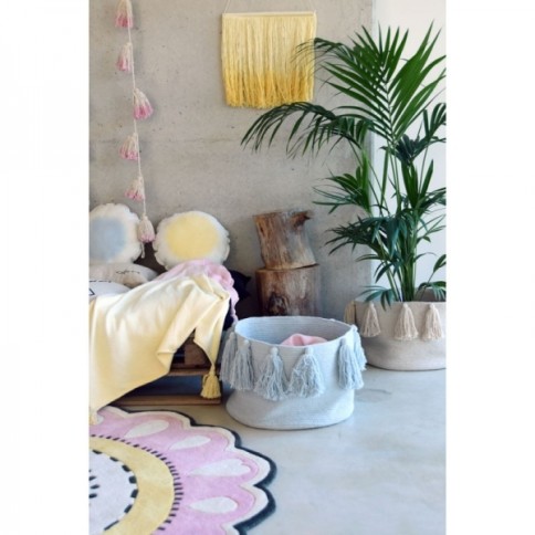 Aufbewahrungskorb, Tassels Blue