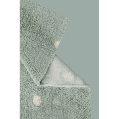 Teppich Mini Dot Blue Sage