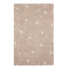 Teppich Mini Dot Rose