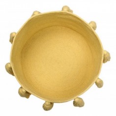 Lorena Canals Aufbewahrungskorb, Tassels Yellow