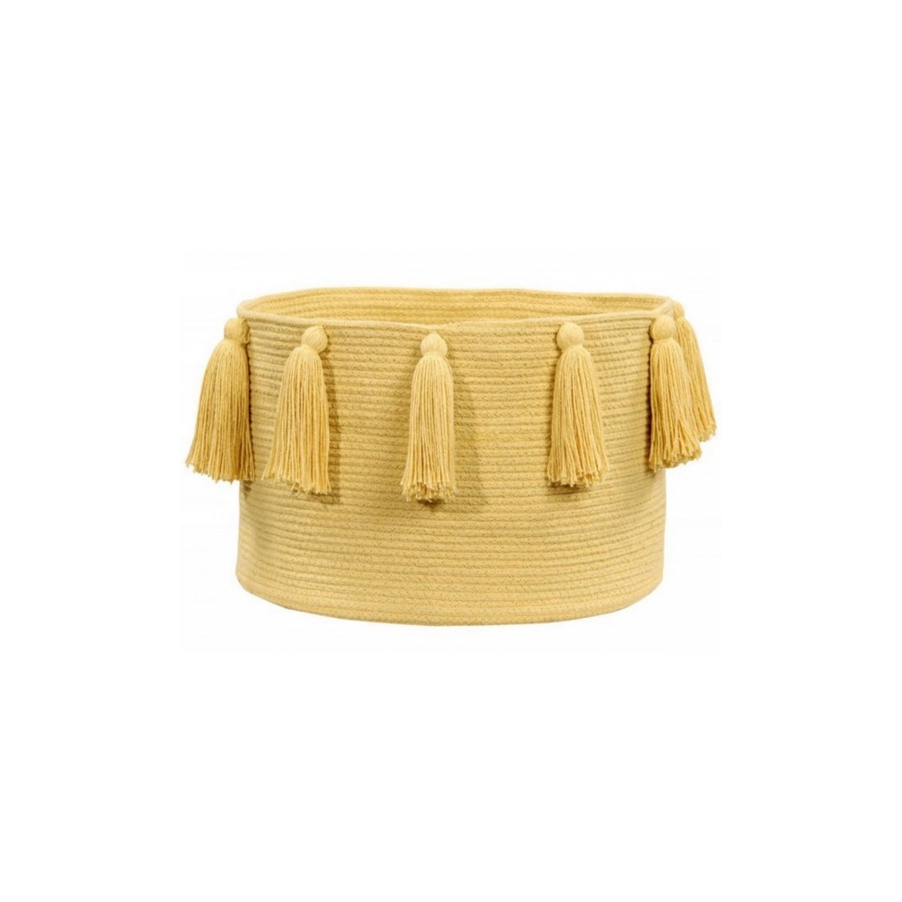 Lorena Canals Panier de stockage, gland jaune