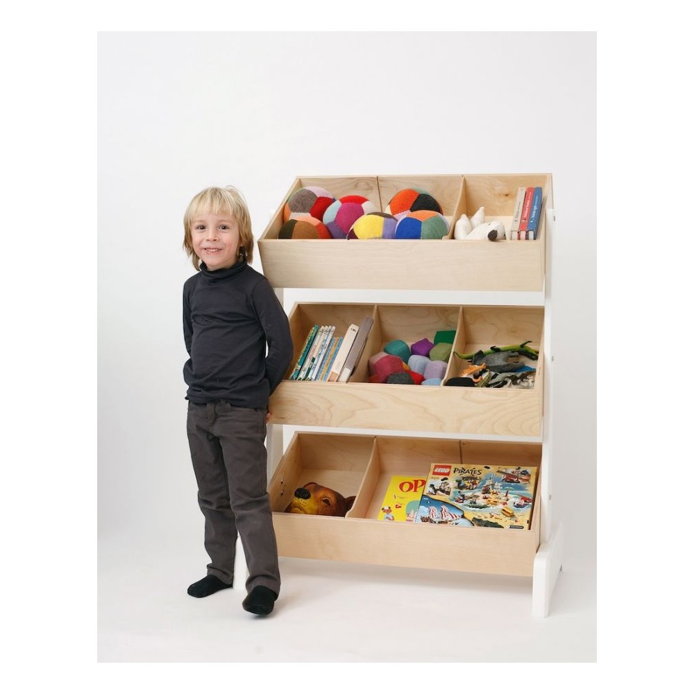 Spielzeugregal Toy Storage, Birke