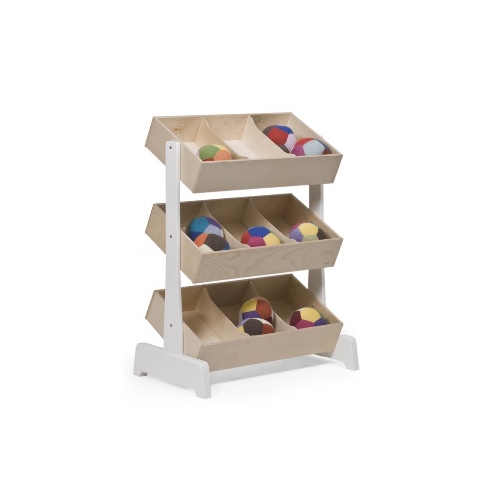 Spielzeugregal Toy Storage, Birke