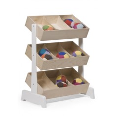 Spielzeugregal Toy Storage, Birke