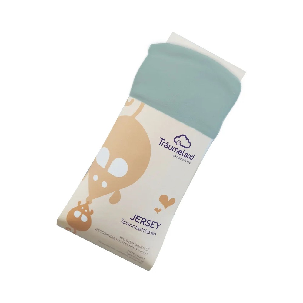 Fixleintuch Jersey, Ozeanblau