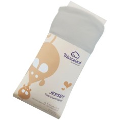 Jersey de tissu fixe, gris clair