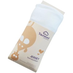 Fixleintuch Jersey, Weiss