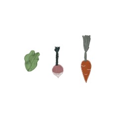 Teppich Veggie Garden