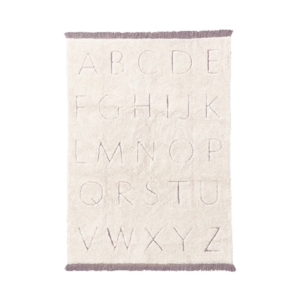 Teppich Rugcycled ABC