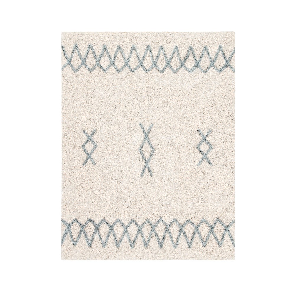 Teppich Atlas Natural, Vintage Blue