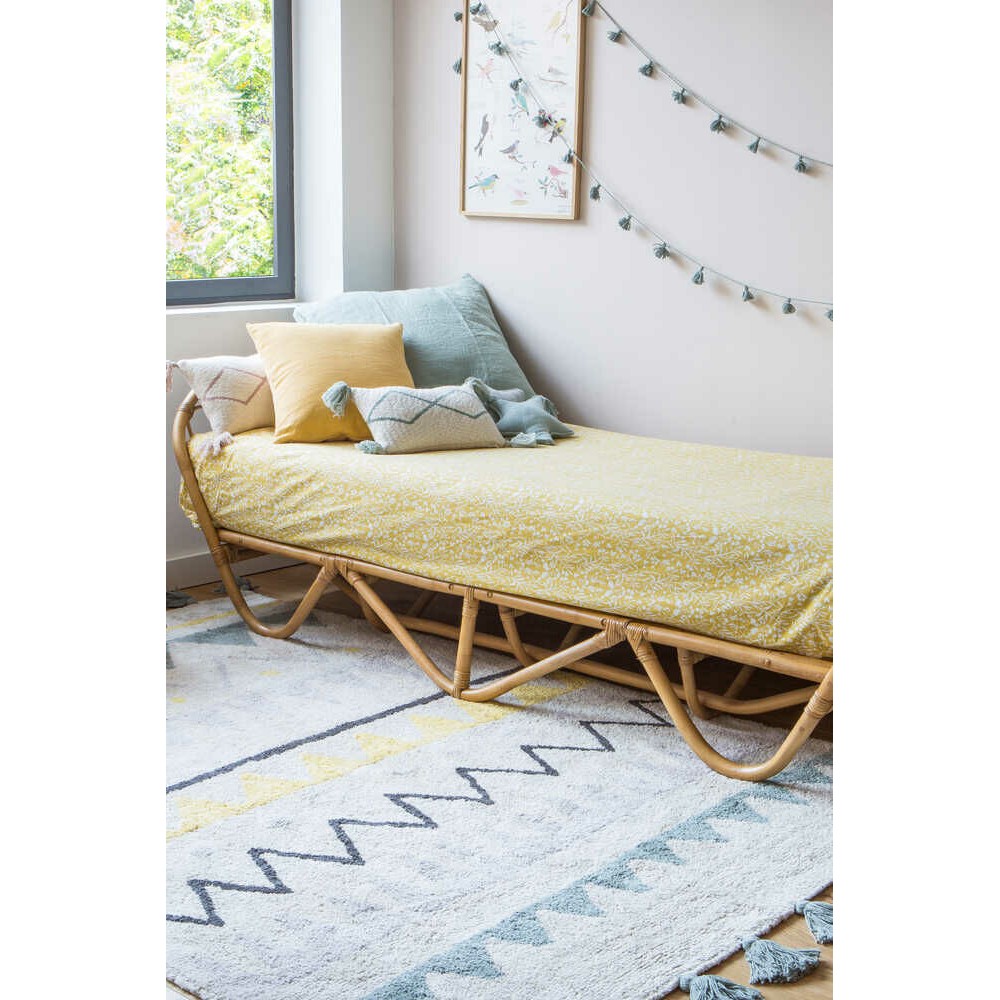 Teppich Azteca Natural Vintage Blue