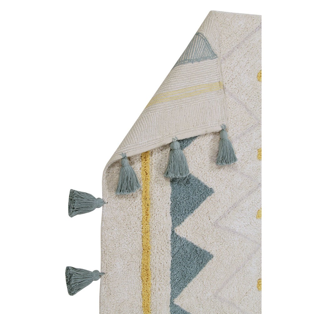 Teppich Azteca Natural Vintage Blue