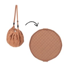 Spielzeugtasche & Krabbeldecke 3-in-1, Tawny Brown