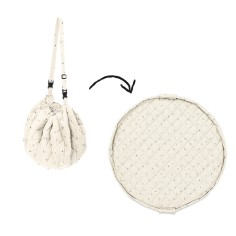 Spielzeugtasche & Krabbeldecke 3-in-1, Moon