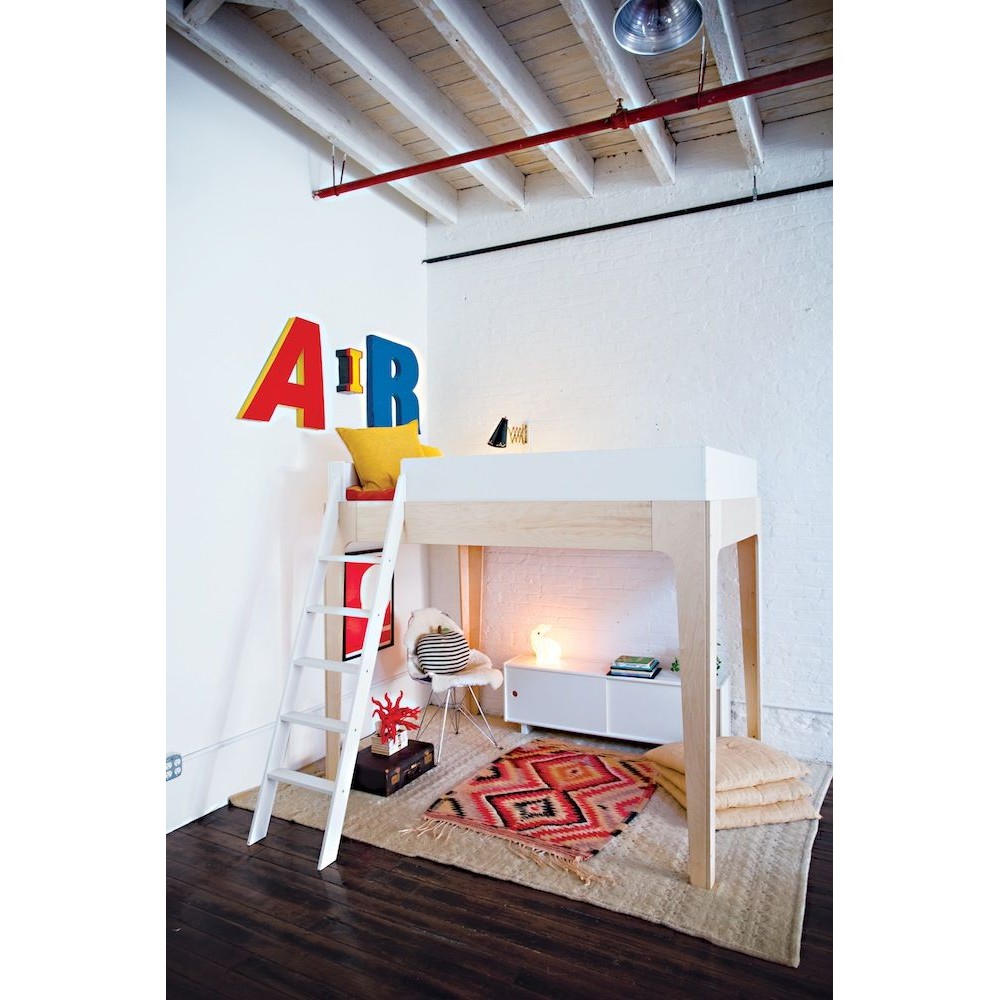 Hochbett Loft "Perch" in Birke