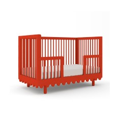 Umbau-Set für das Babybett "Moss", Rot