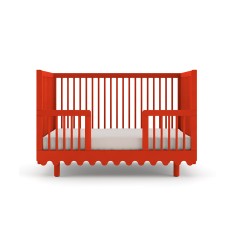 Umbau-Set für das Babybett "Moss", Rot