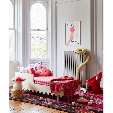 Kinderbett "Moss", Rot
